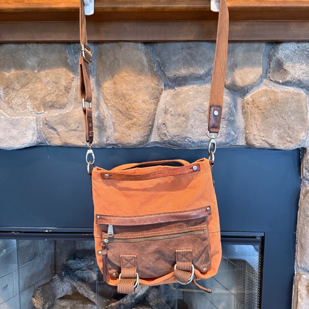 Vintage Fossil Crossbody Bag